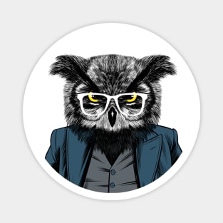 Mafia owl Magnet